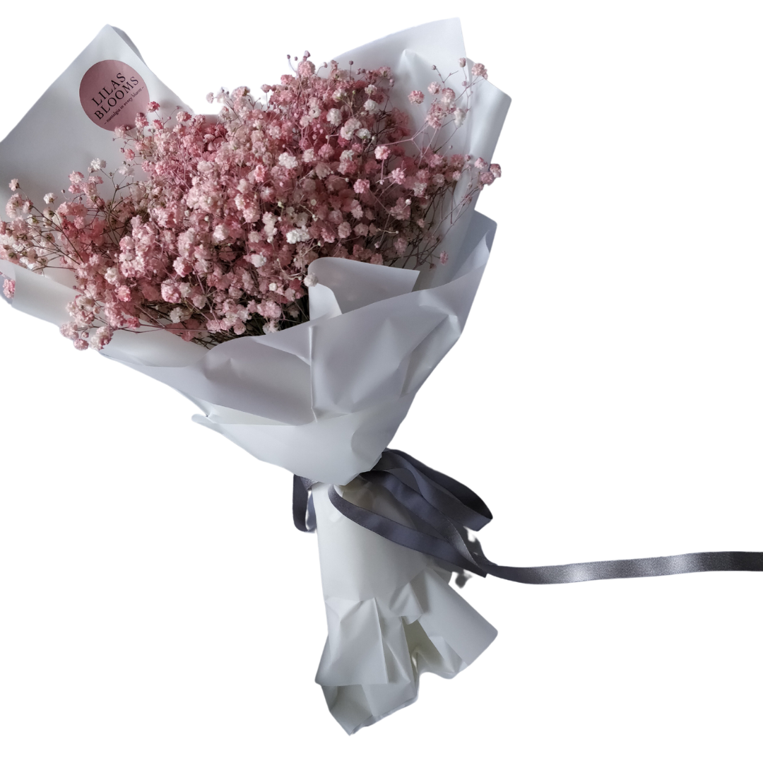 Pink Baby’s Breath Bouquet