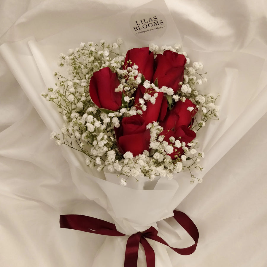 6 Red Rose Bouquet