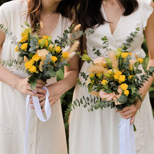 Bridesmaids Posies Package Set