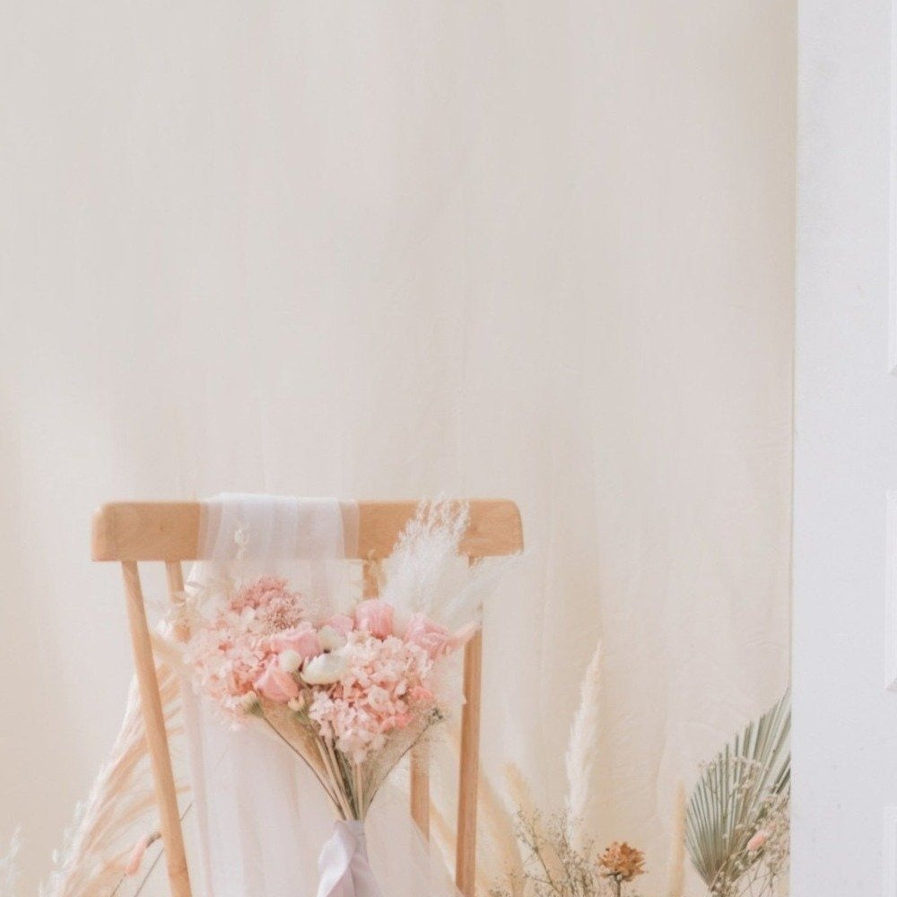 Canvas of Blooming Pastel Bouquet