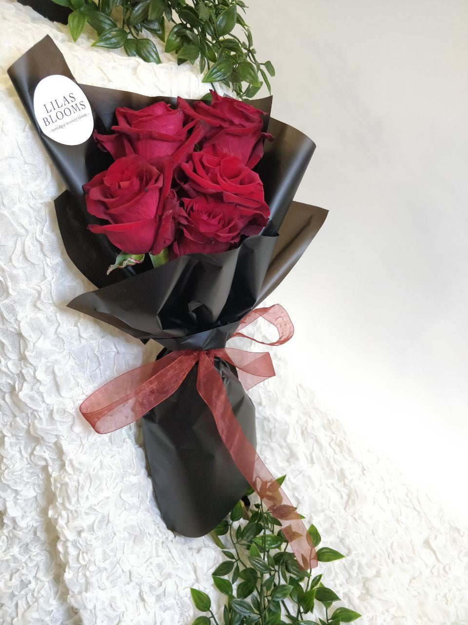 5 Stalk Rose Bouquet