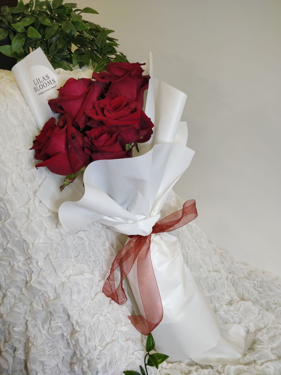 5 Stalk Rose Bouquet