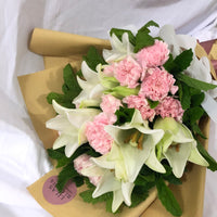 Lilies and Carnation Bouquet